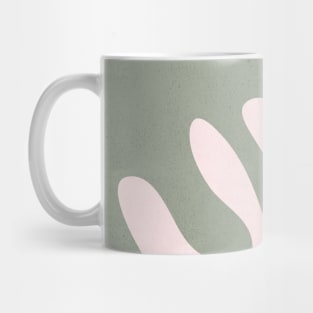 Abstract Botanical, Sage Green Mug